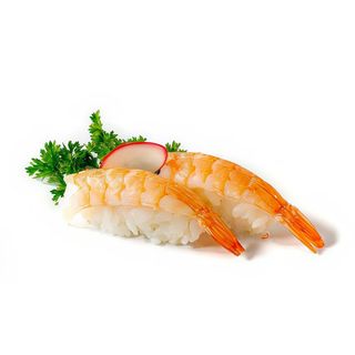 Nigiri de langostino (2 piezas)