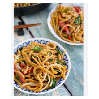 Wok udon vegetal