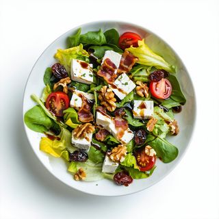 Ensalada de queso de cabra