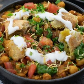 Chana samosa chat - 2 pezzi