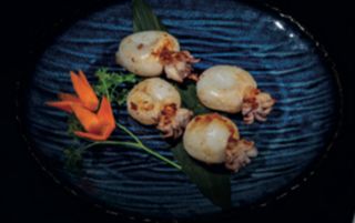 132. Spiedini di seppia - 3 pezzi