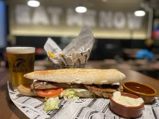 Choripan +bebida