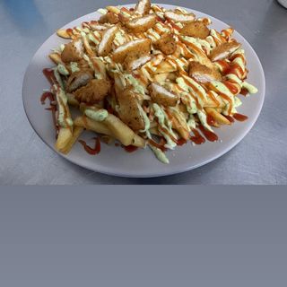 Pollo papas