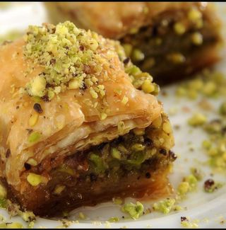 Baklava con pistacchio