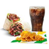 ვრაპი სტეიკი და ყველი კომბო