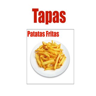 Tapa Patatas Fritas (Grande)