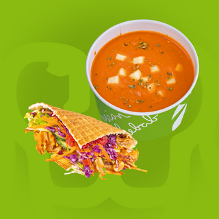 Meniu pranz rosii cu mozzarella vegetarian