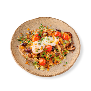 Mediterranean Eggs Benedict