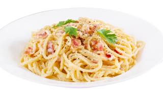 Spaghetti z pieczarkami