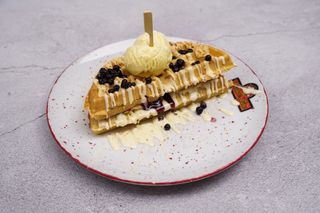 Waffle Coco Borovnica