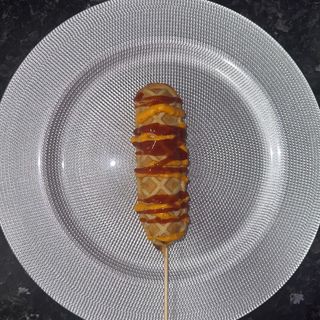 Perrito Caliente Salchicha Halal Gofre