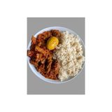Ofada Rice & Assorted Meat And Egg