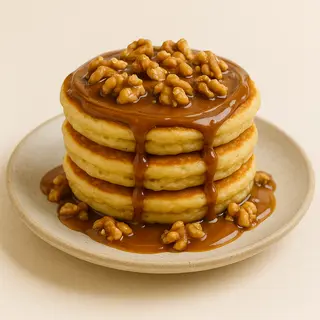 Tortita de dulce de leche y nueces