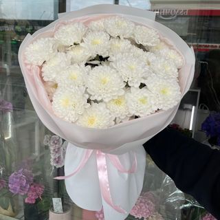 Букетик з хризантем 