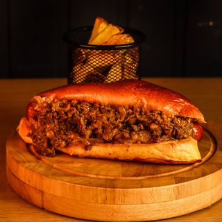 Hot Dog Cheese Steak 