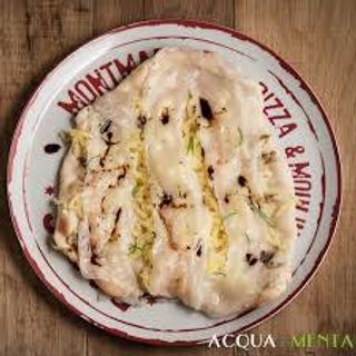 Pizza con lardo di colonnata e patata lessa  
