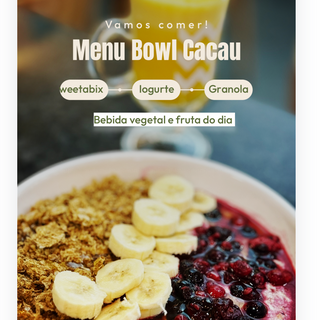 Bowl Cacau 