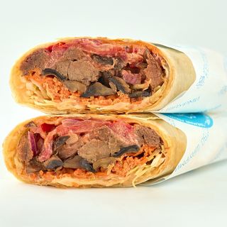 Шаурма з беконом L свинина