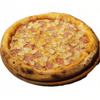 Pizza Pollo Y Jamón (Familiar)