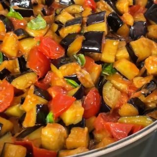 Melanzane a funghetto 