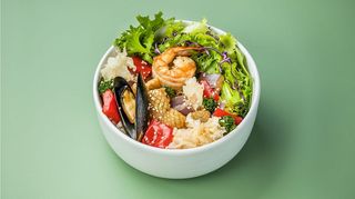 Боул з морепродуктами