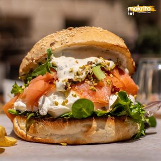 Panino norwegian salmon