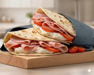 3. Cotto alta qualità, mozzarella, pomodoro