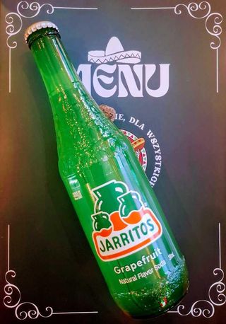 Jarritos Grapefruit.