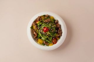 Салат с печенью