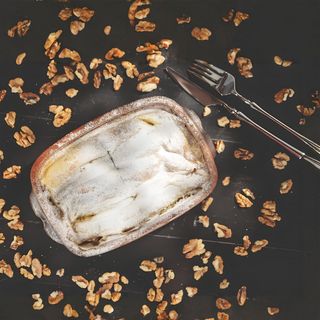 Clatite gratinate cu nuci - 1 persoane