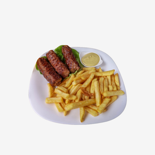 Mici cu cartofi pai