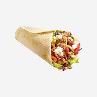 Durum De Pollo Con Ensalada Y Queso