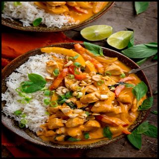 Thai-Style Chicken Peanut Curry
