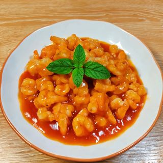 Gamberi agrodolce（糖醋虾仁）