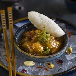 Ceviche De Salmón Nikkei