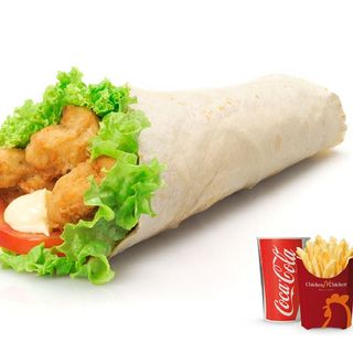 Chicken Wrap menù
