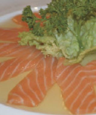 Carpaccio di salmone