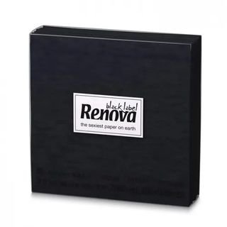 Servilletas Negro 2 Capas 23X23 Renova Pack 30