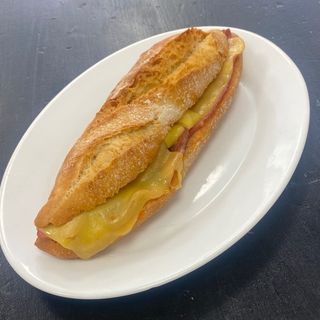 Bocata de bacon queso