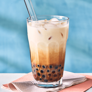 Bubble tea al latte casuale