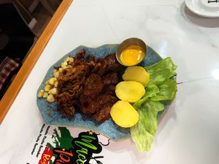 Anticucho Con Mollejitas