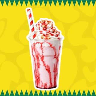 Batido de Fresa con Galleta