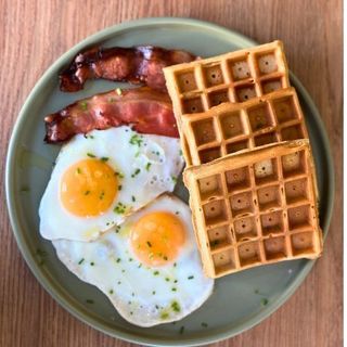 Waffles de los buenos días