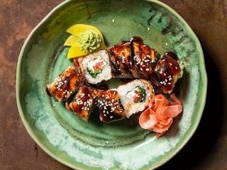 Рейнбоу запечена змиорка (200гр.)