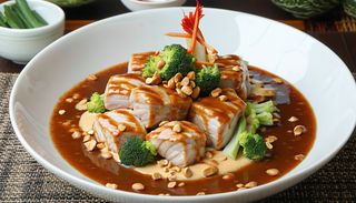 Ryż smażony z kurczakiem