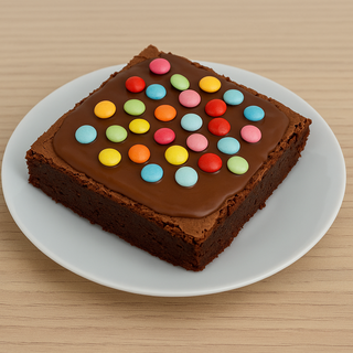 Brownie glassato alla gianduia