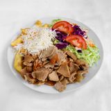 Plato Mixto Con Arroz Basmati De La India