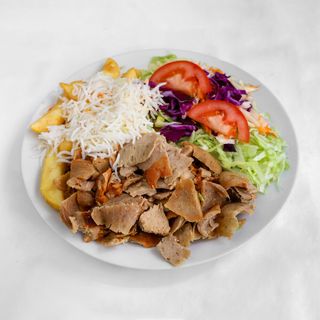 Plato Mixto Con Arroz Basmati De La India