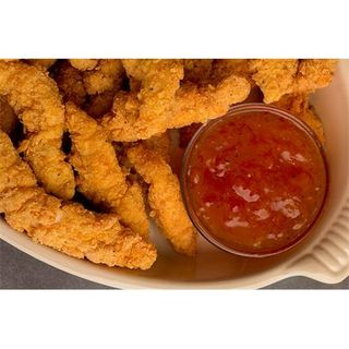 7A. Tiras de Pollo Fritas 8 unds