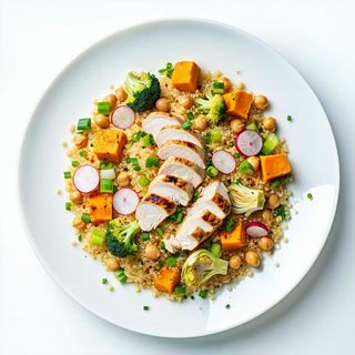 Couscous pollo e verdura